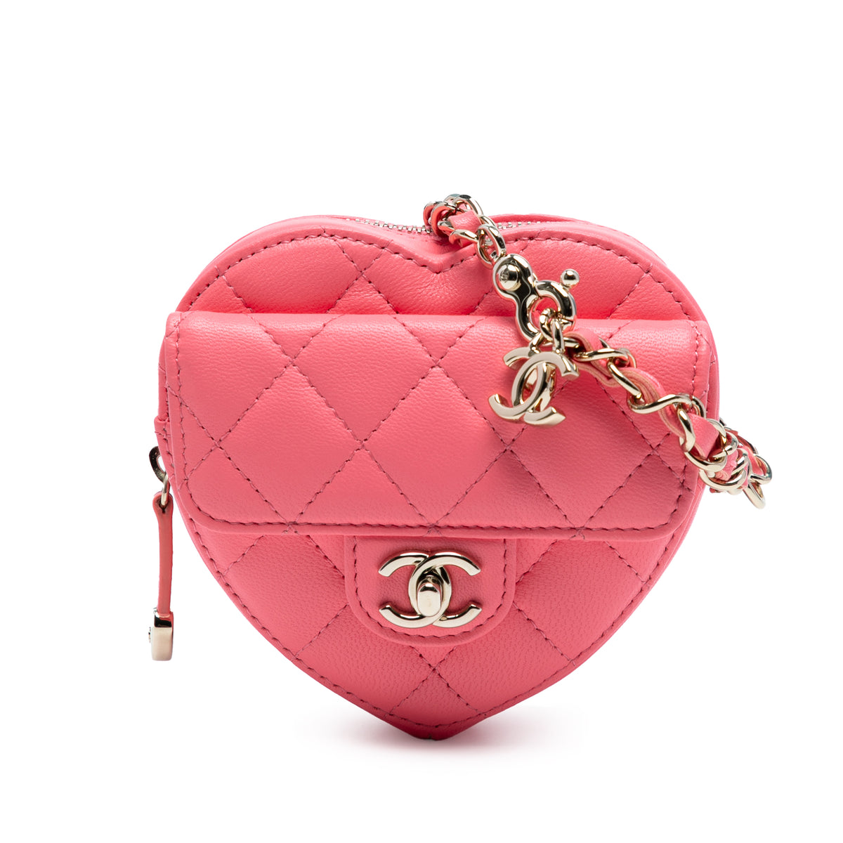 Mini Lambskin CC in Love Heart Crossbody