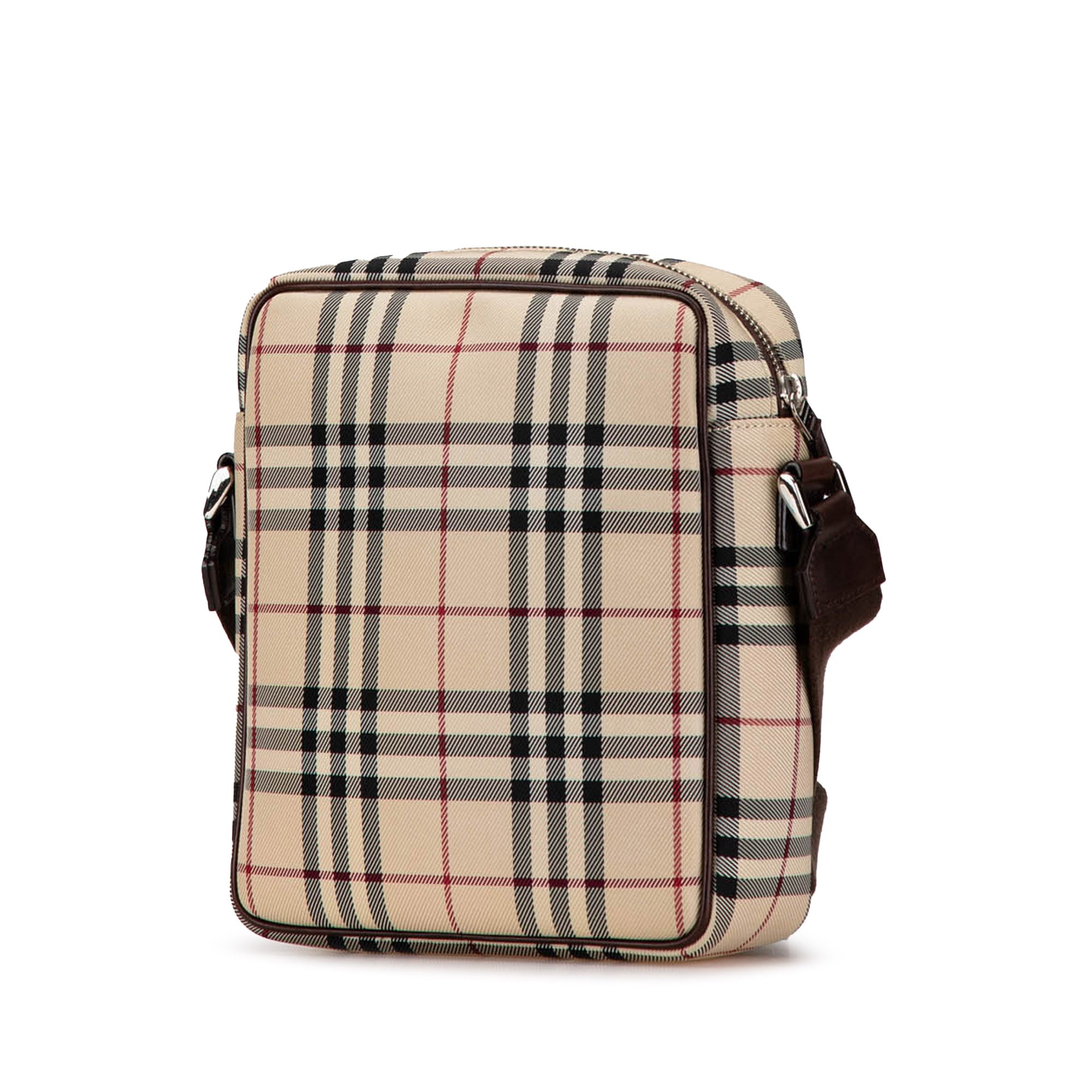 House Check Canvas Crossbody