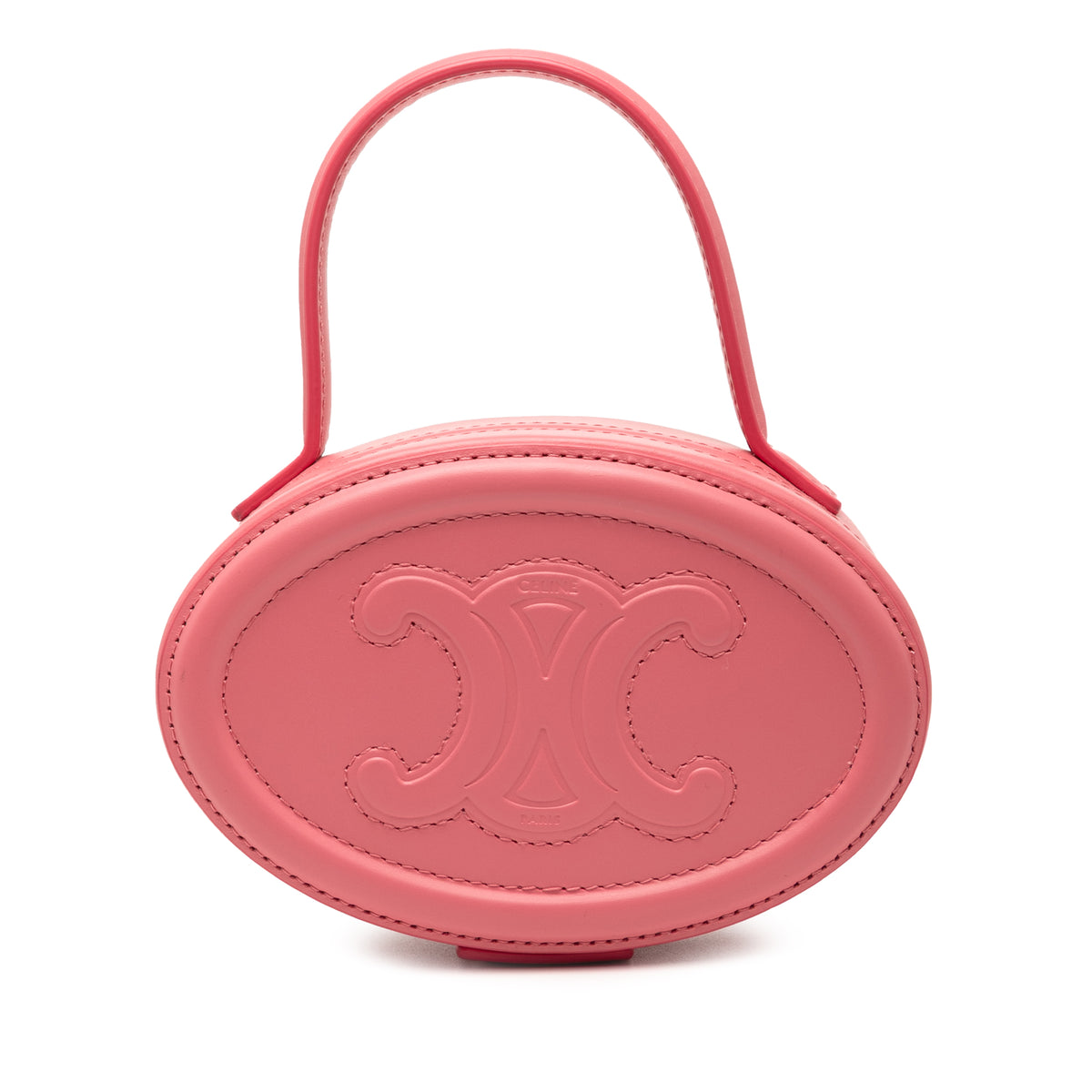 Calfskin Cuir Triomphe Oval Handbag