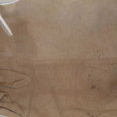 Woven Perforated Leather Shoulder Bag