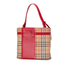 Haymarket Check Canvas Vanity Bag