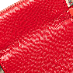Haymarket Check Canvas Vanity Bag