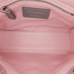 Mini Tricolor Lambskin Cannage Lady Dior