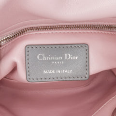 Mini Tricolor Lambskin Cannage Lady Dior