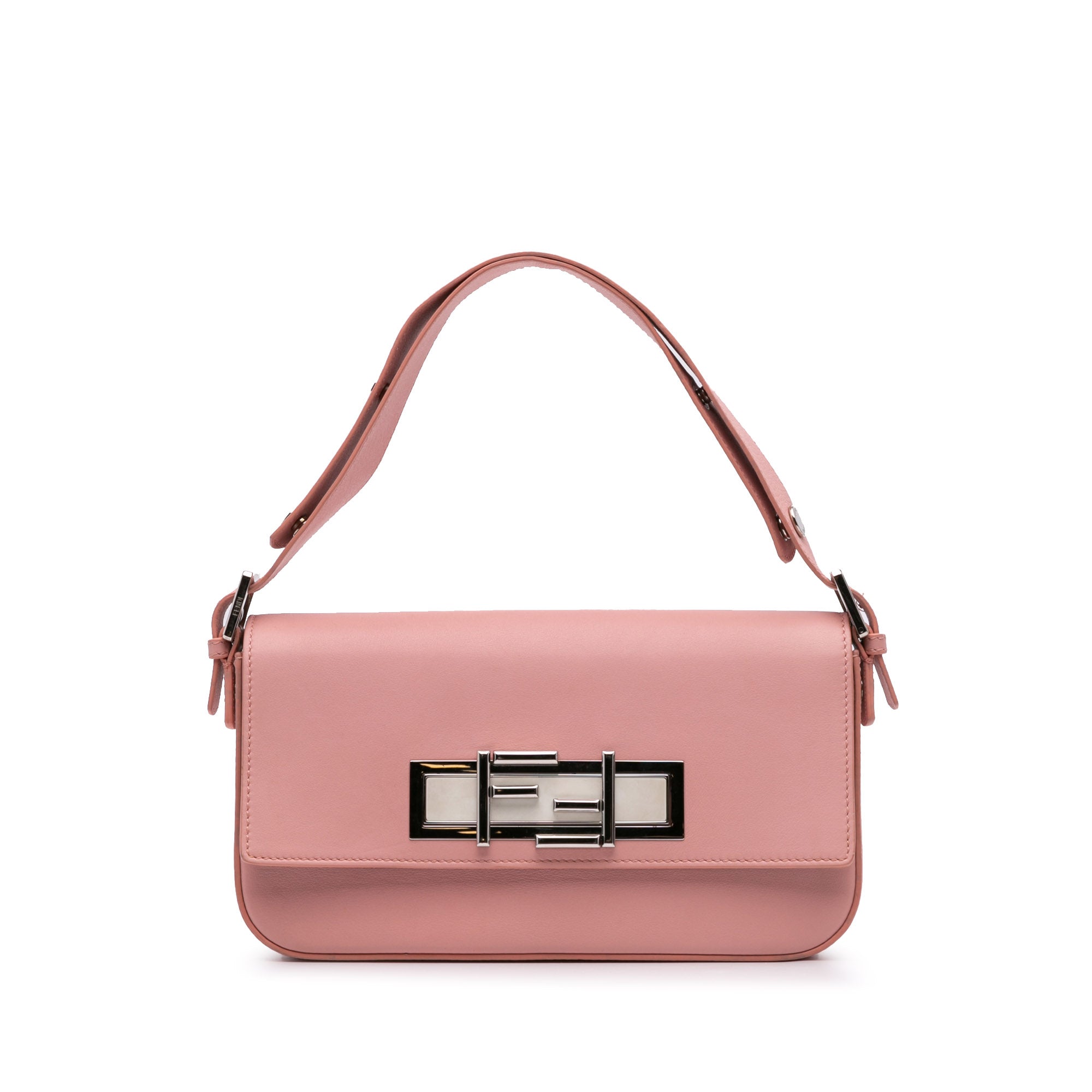 Calfskin 3Baguette Shoulder Bag