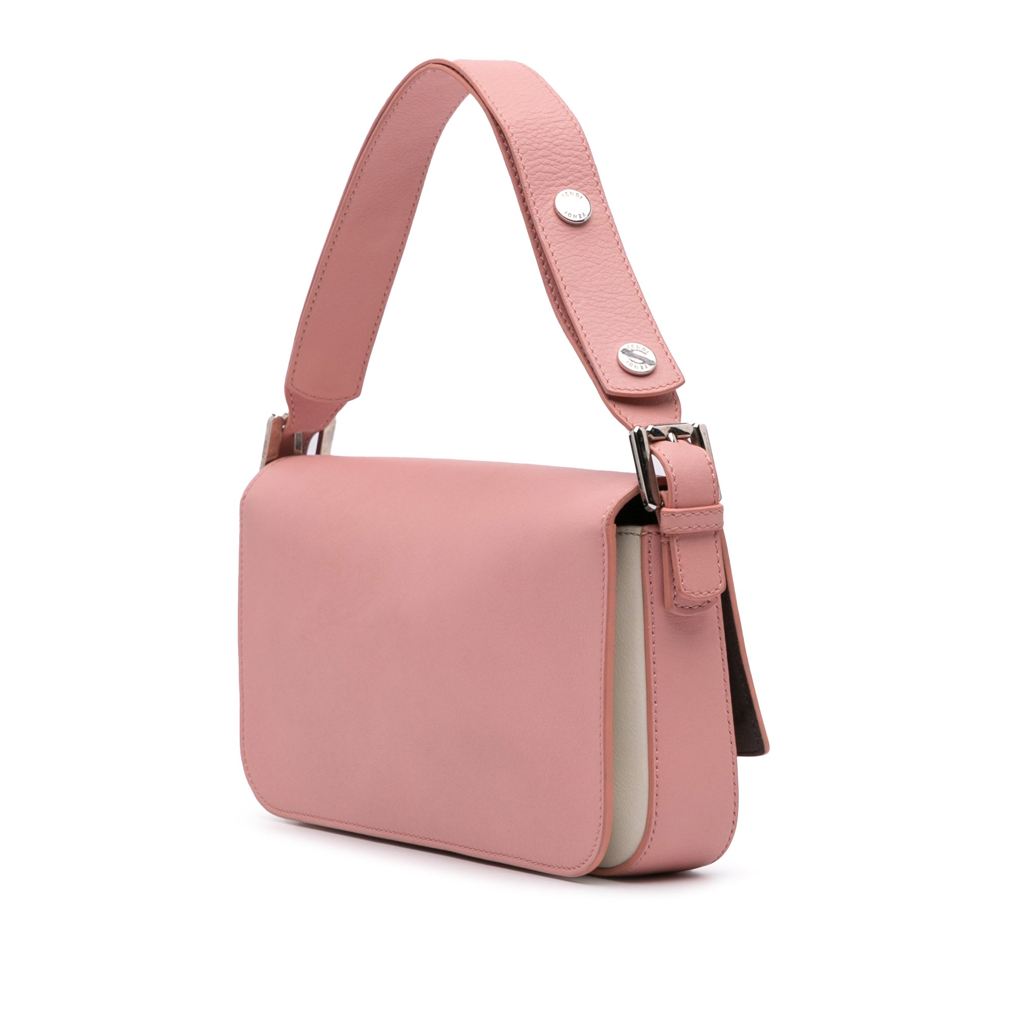 Calfskin 3Baguette Shoulder Bag