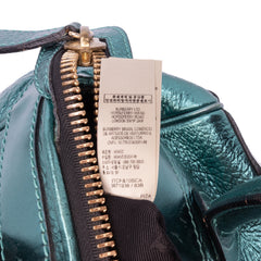 Metallic Calfskin Blaze Handbag