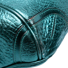 Metallic Calfskin Blaze Handbag