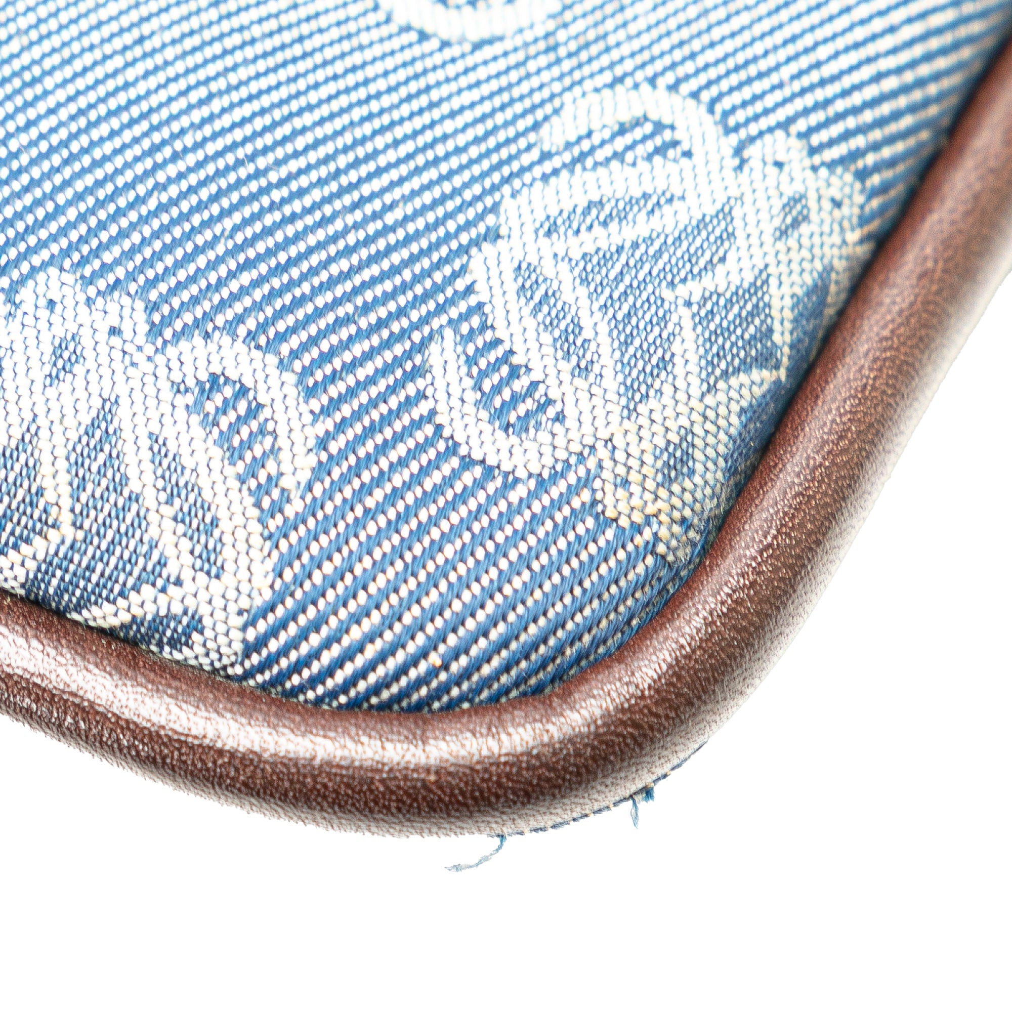 Anagram Denim Crossbody