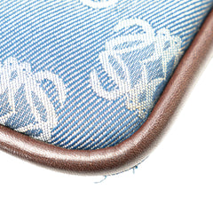 Anagram Denim Crossbody