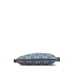 Anagram Denim Crossbody