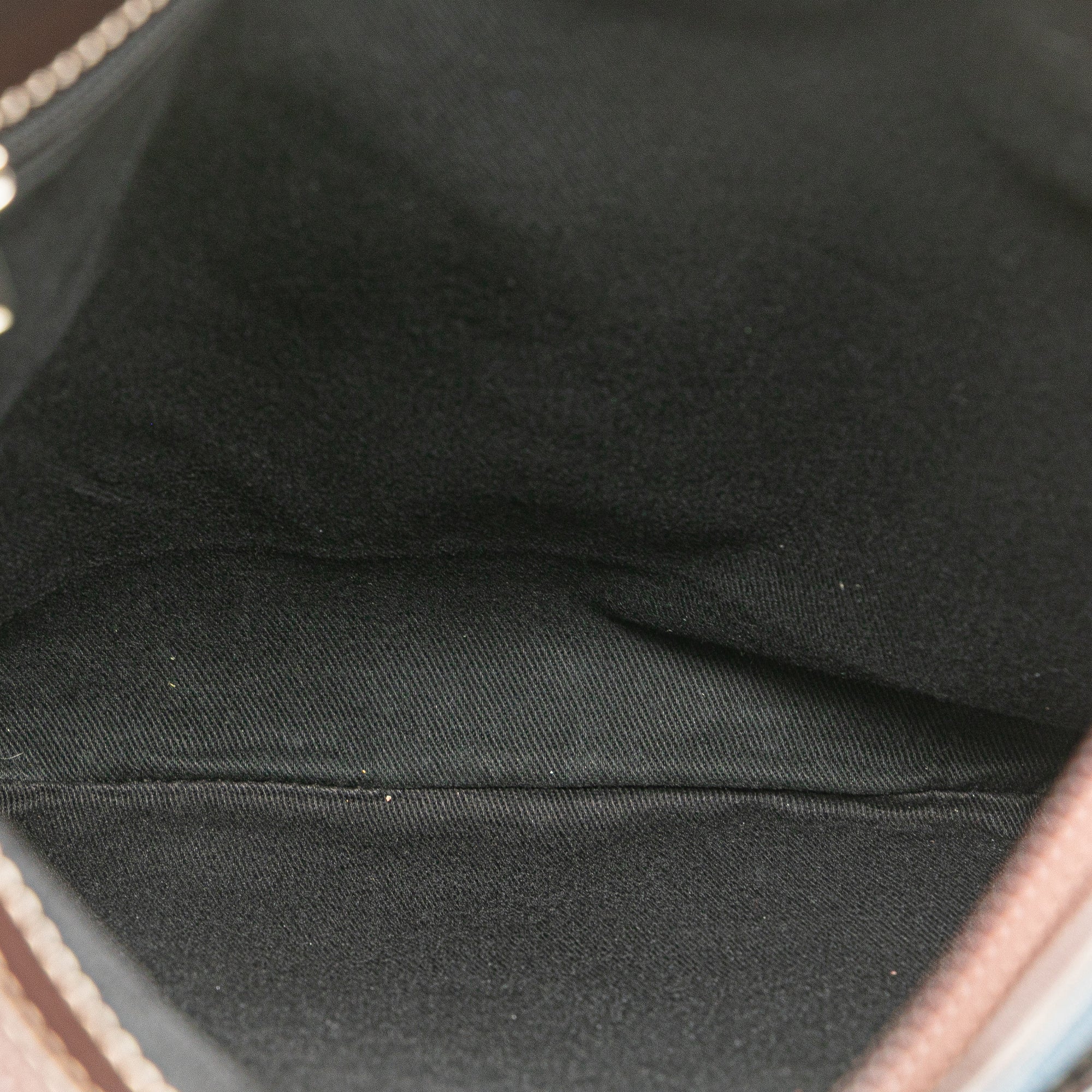 Anagram Denim Crossbody