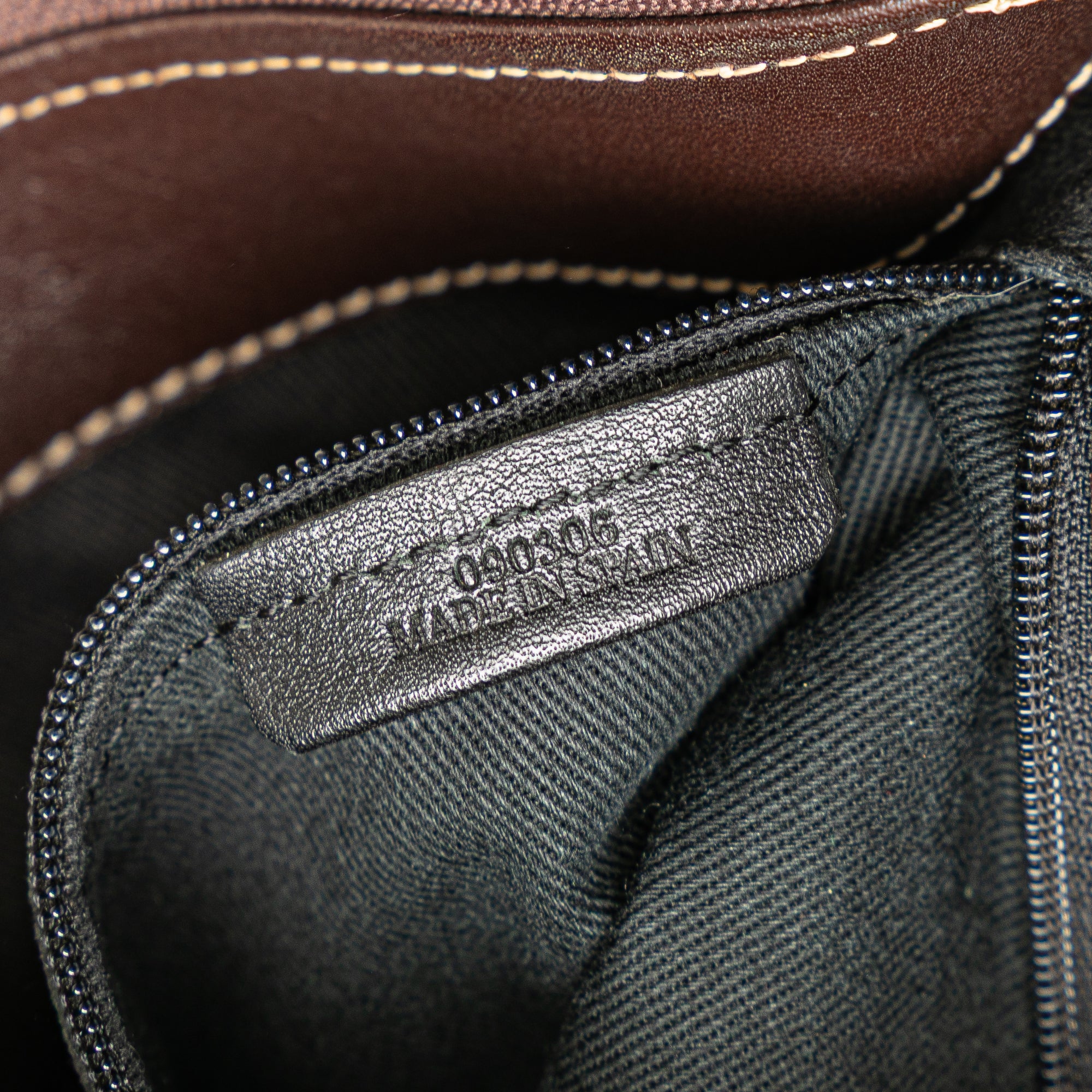Anagram Denim Crossbody