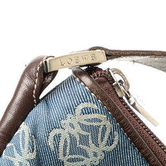 Anagram Denim Crossbody