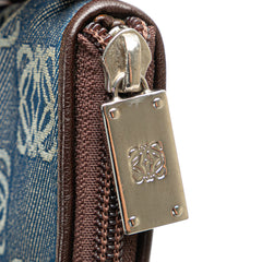 Anagram Denim Crossbody