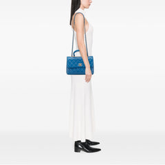 Medium Lambskin Trendy CC Top Handle Bag