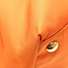 Saffiano Trimmed Tessuto Satchel