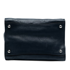 Small Glace Calf Twin Pocket Satchel