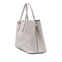 Large Saffiano Cuir Double Satchel