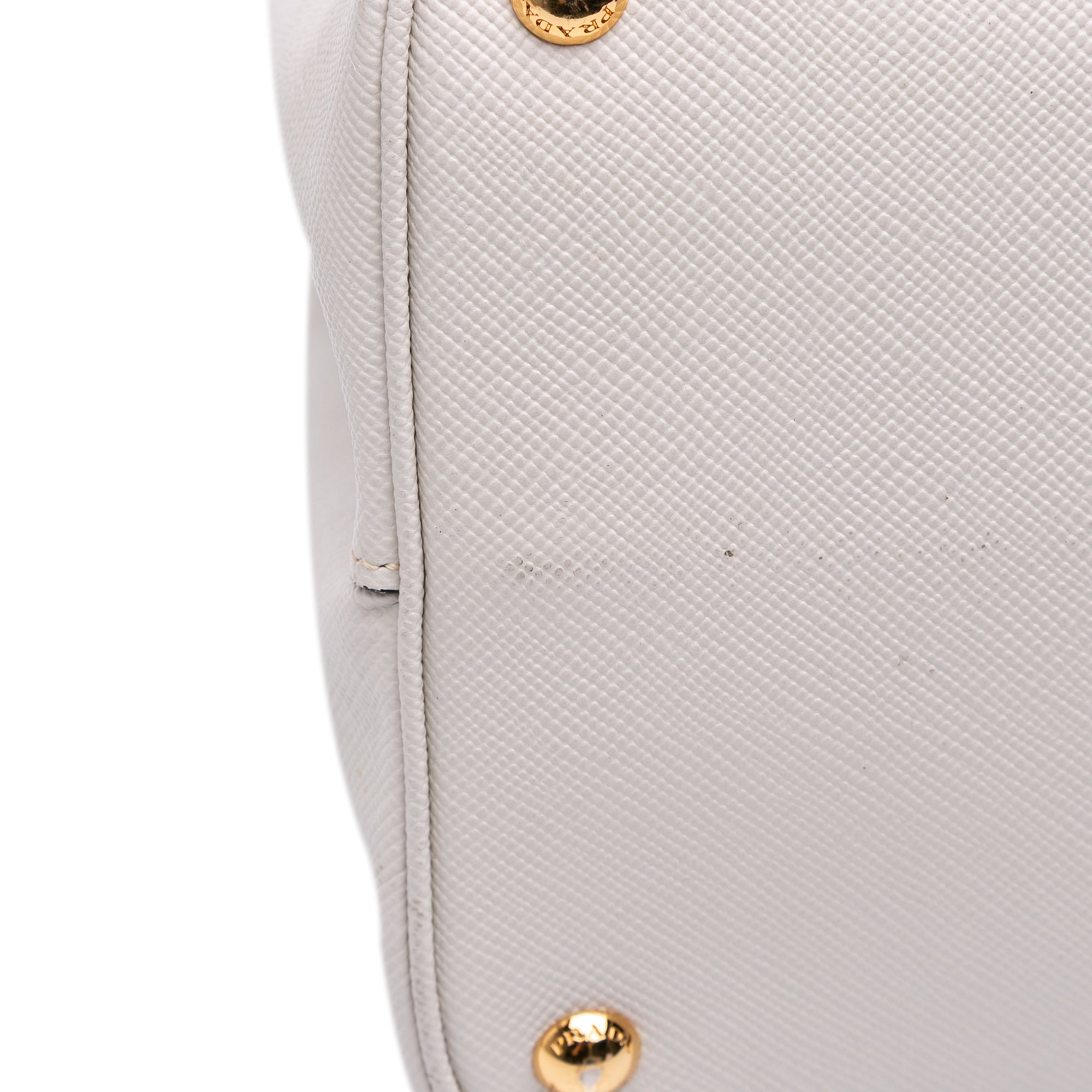 Large Saffiano Cuir Double Satchel