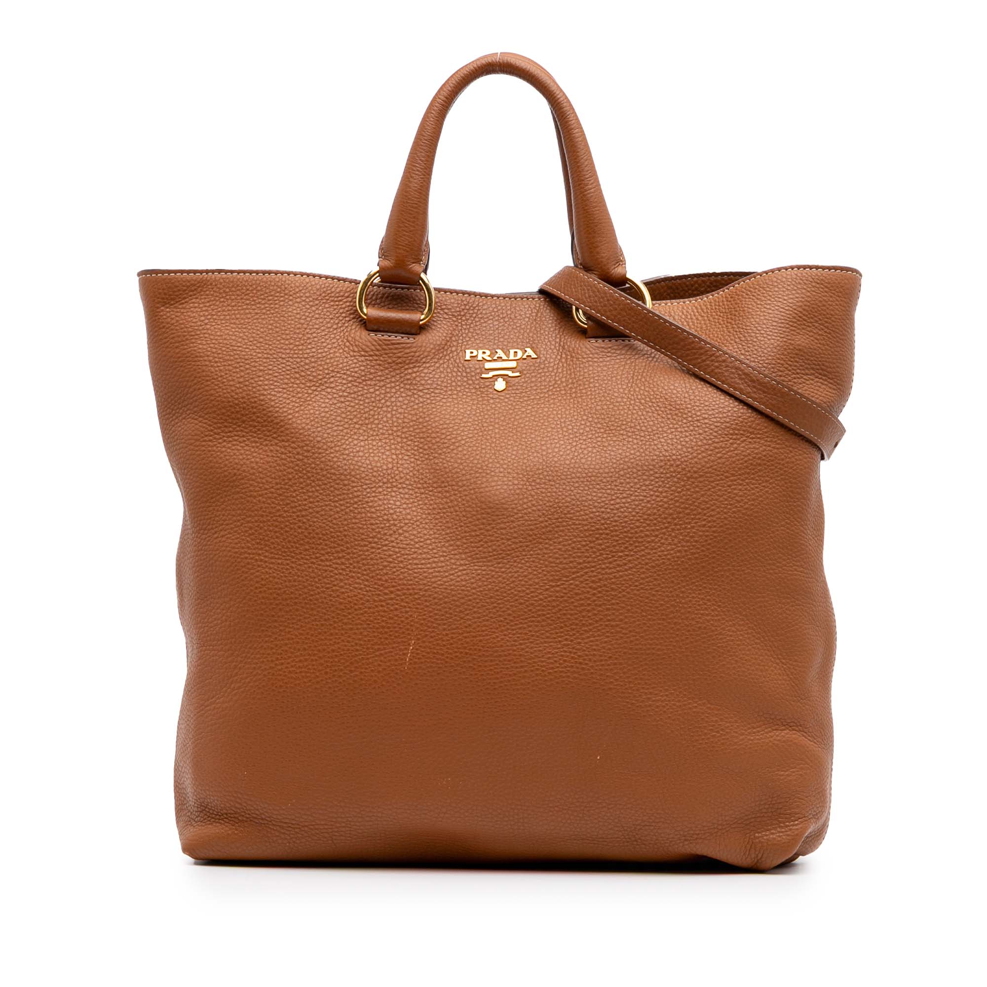 Vitello Daino Open Convertible Tote