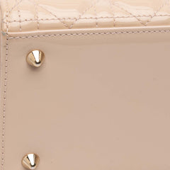 Medium Patent Cannage Lady Dior
