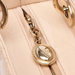 Medium Patent Cannage Lady Dior