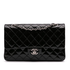 Medium Classic Patent Double Flap