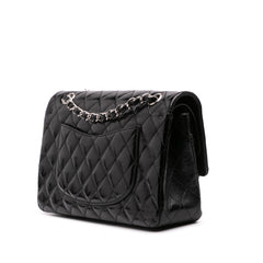 Medium Classic Patent Double Flap