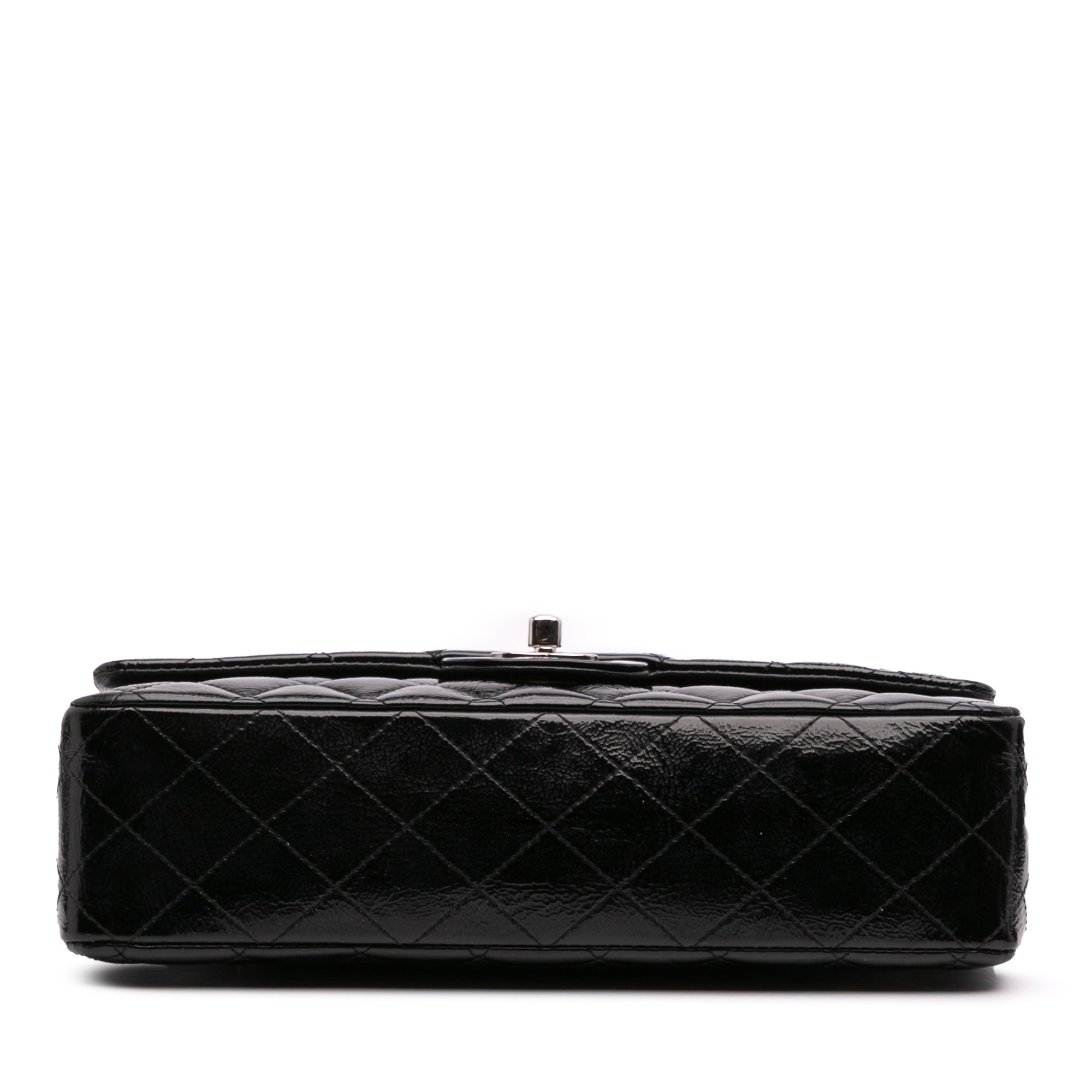 Medium Classic Patent Double Flap