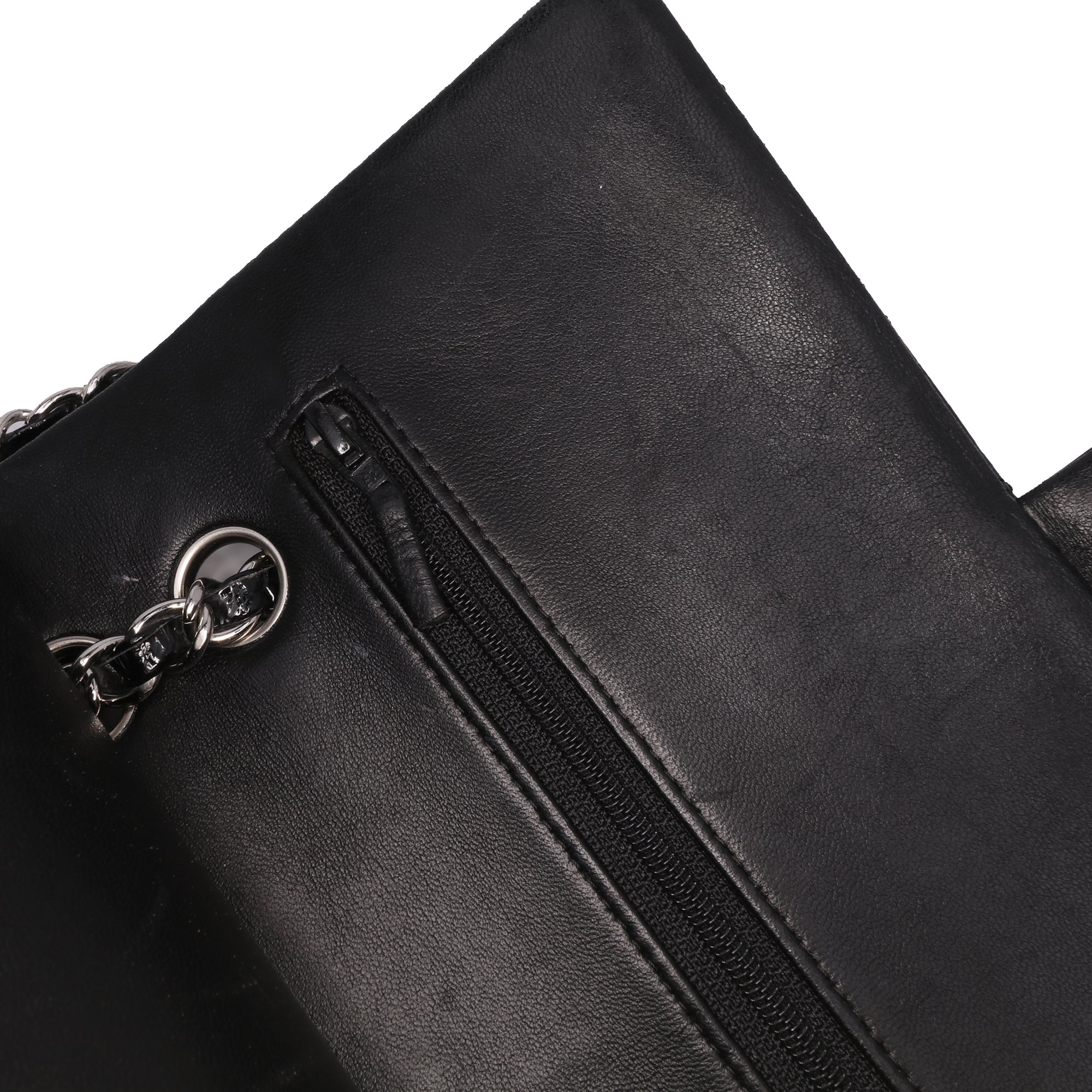 Medium Classic Patent Double Flap