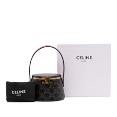 Triomphe Coated Canvas Triomphe Nina Minaudiere Bag