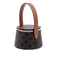 Triomphe Coated Canvas Triomphe Nina Minaudiere Bag