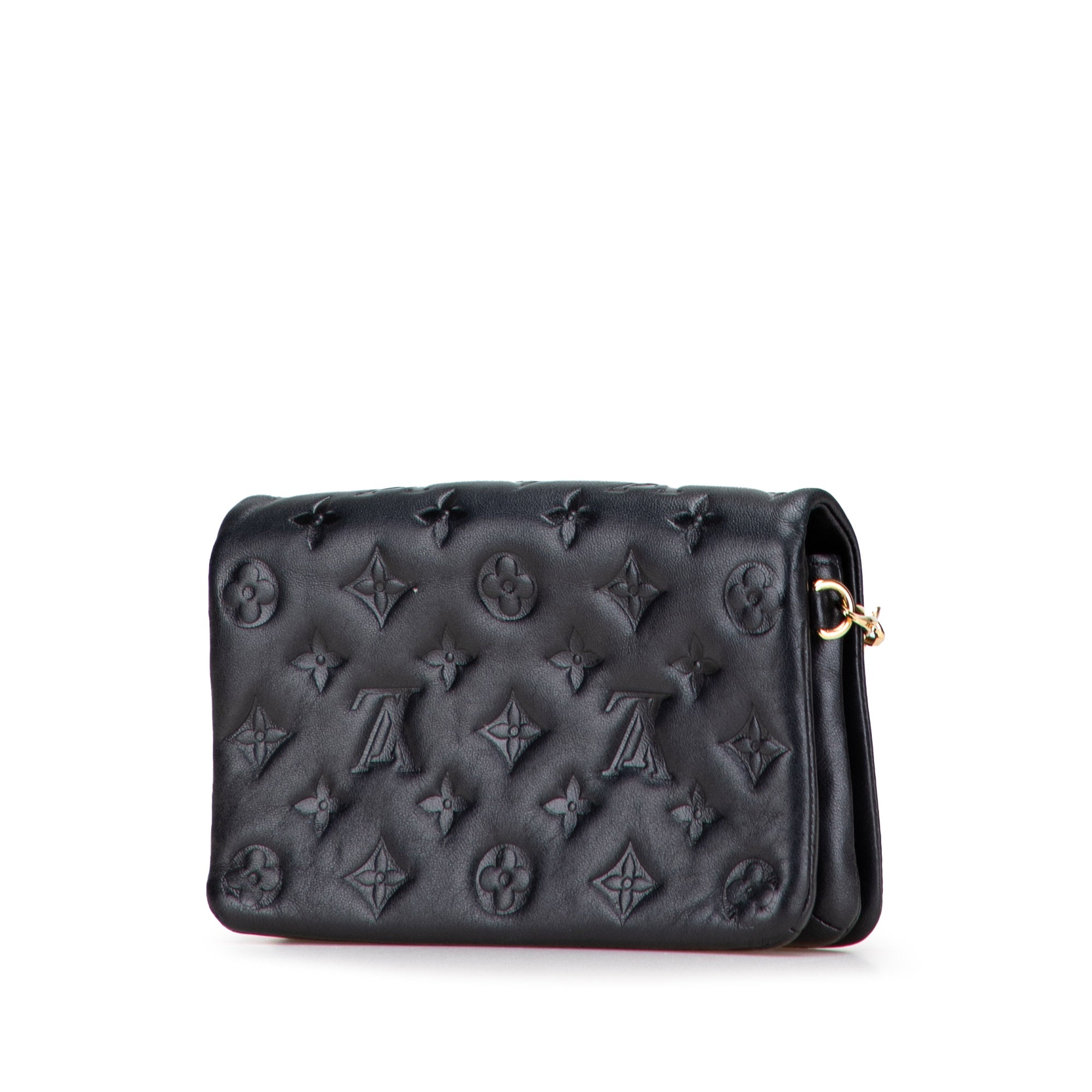 Monogram Embossed Pochette Coussin
