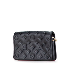 Monogram Embossed Pochette Coussin