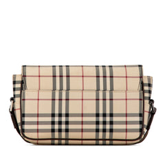 House Check Canvas Flap Crossbody_2