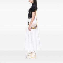 GG Supreme Saddle Padlock Crossbody