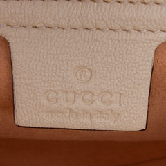 GG Supreme Saddle Padlock Crossbody