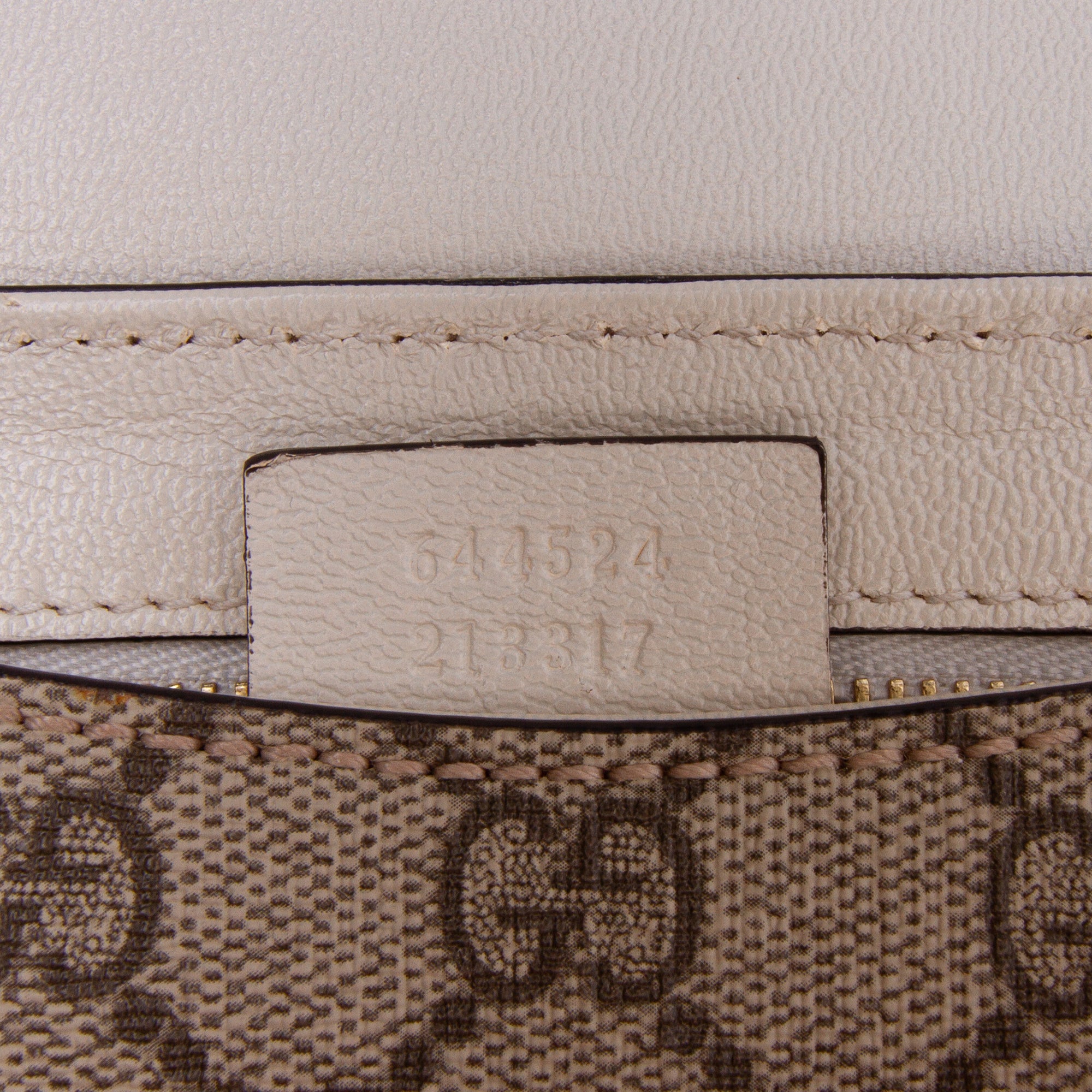GG Supreme Saddle Padlock Crossbody
