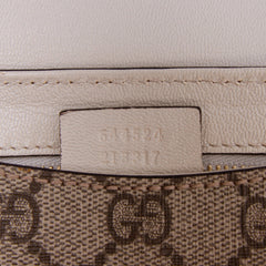 GG Supreme Saddle Padlock Crossbody