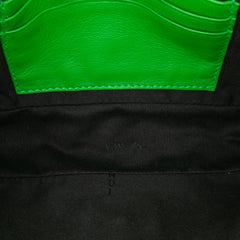 Mini Zucca Embossed Leather Baguette Satchel