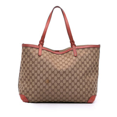 Large GG Canvas Craft Tote