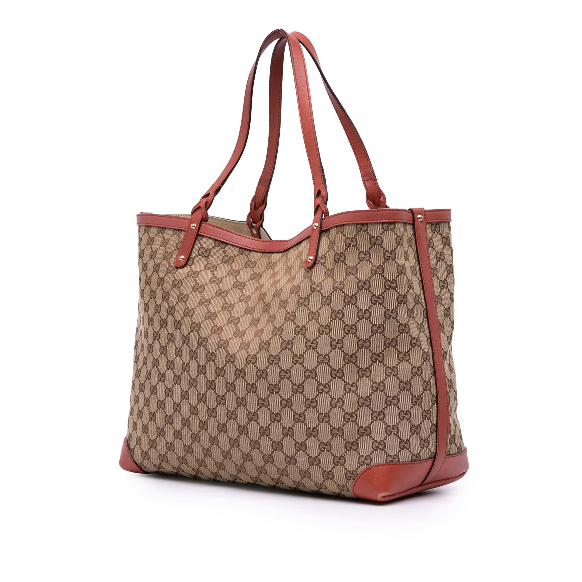 Large GG Canvas Craft Tote