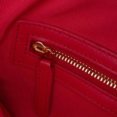 Medium Shiny Aged Calfskin O Case Clutch
