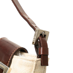 Mini Zucca Canvas Croissant Handbag