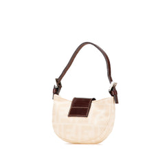 Mini Zucca Canvas Croissant Handbag