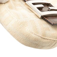 Mini Zucca Canvas Croissant Handbag