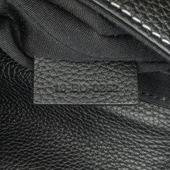 Kaws Grained Calfskin Saddle Pouch