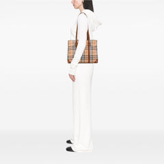 Haymarket Check Canvas Tote