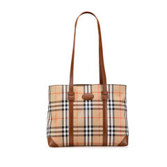 Haymarket Check Canvas Tote